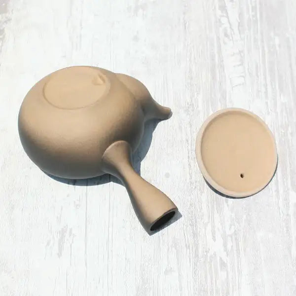 Kyusu Teapot Black-Bokashi with Stainless Strainer (Tokoname ware) - JJ Market