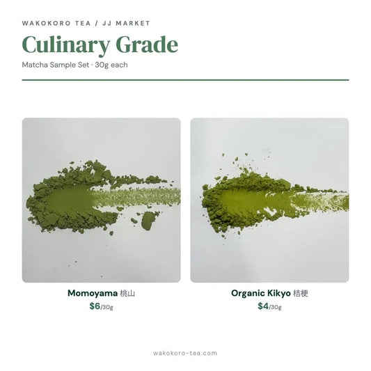 Understanding Matcha Minimum Order Quantities and Lead Times – Culinary&Latte Grade Sample Sets | Wakokoro Tea