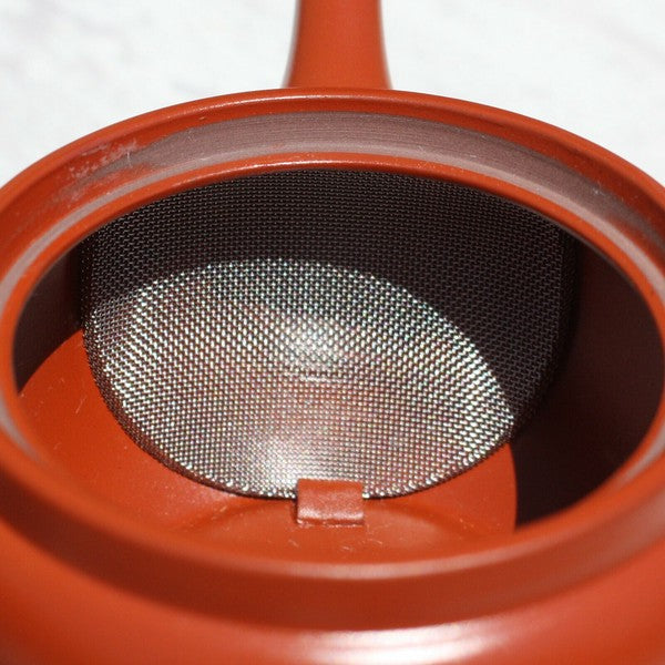 Red Clay Kyusu Teapot (Tokoname ware)