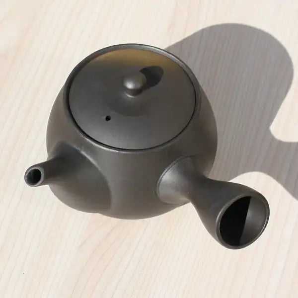 Kyusu Teapot Fuji Owl with Stainless Strainer (Tokoname ware) - JJ Market