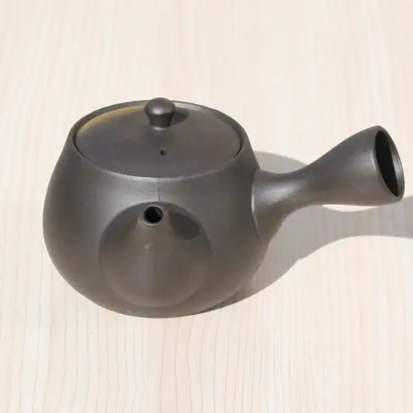 Kyusu Teapot Fuji Owl with Stainless Strainer (Tokoname ware) - JJ Market