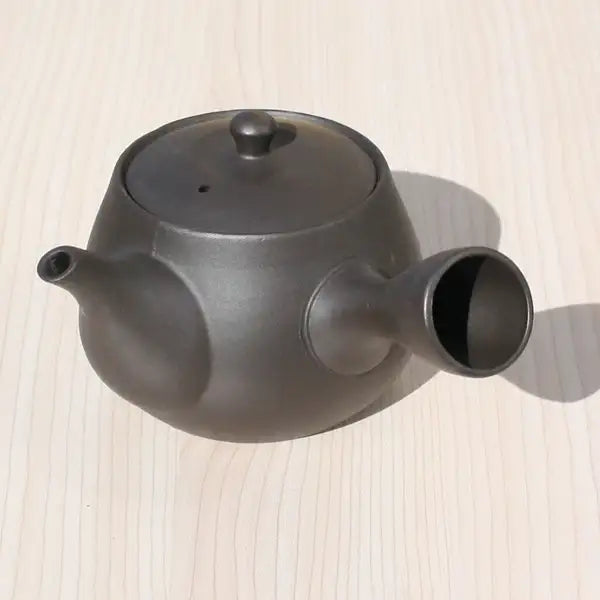 Kyusu Teapot Fuji Owl with Stainless Strainer (Tokoname ware) - JJ Market