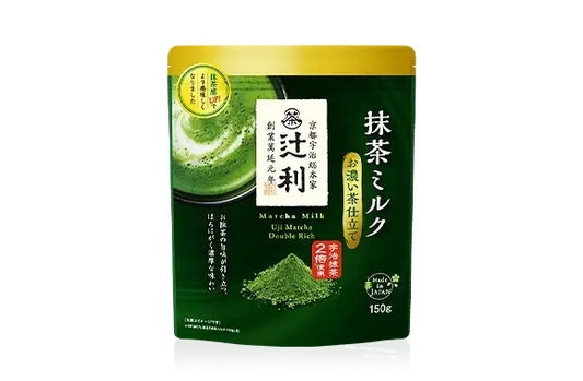 Matcha Powder Milk Double Rich from Tsujiri 150g - JJ Market
