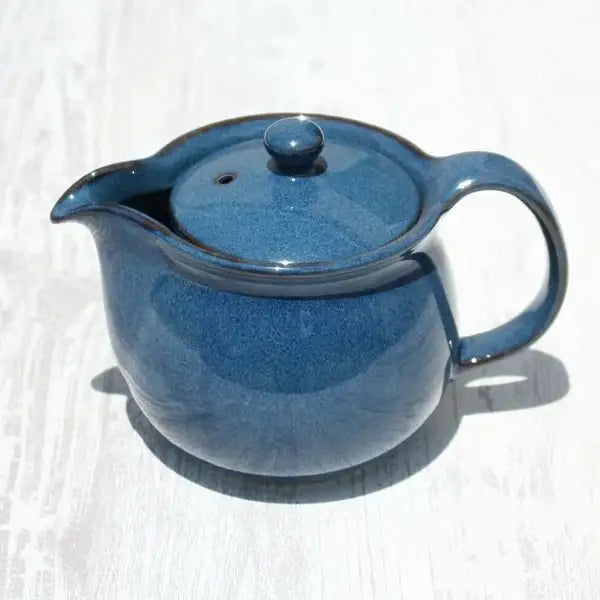 Teapot Blue (Mino ware) - JJ Market